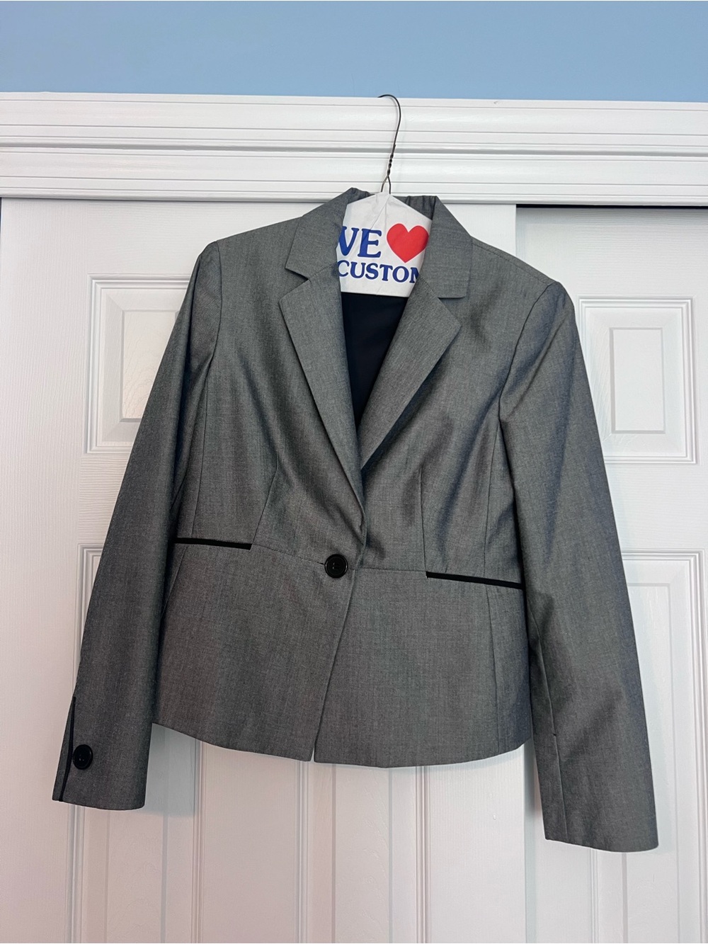 Nine West Gray Blazer